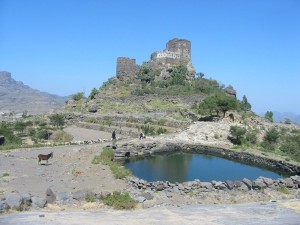 Yemen mountain village